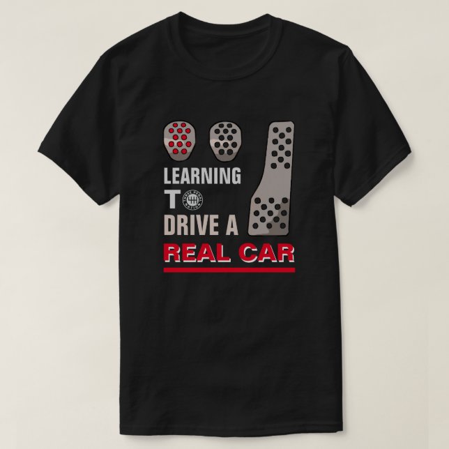 Camiseta T-Shirt do carro real (Frente do Design)