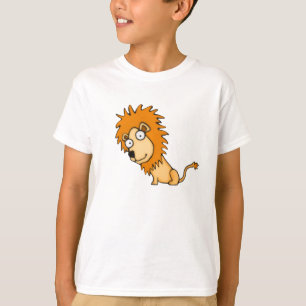 Camiseta T-Shirt do Cartoon Lion Kid