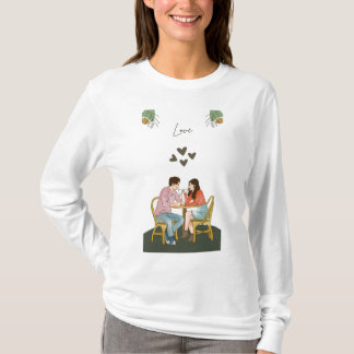 Camiseta t-shirt do casal