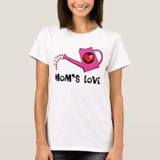 Camiseta T-shirt do casal da família da lata molhando