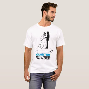 Camiseta T-shirt do casamento da complicação do quantum