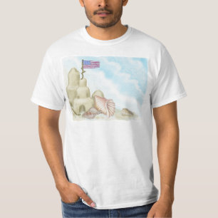 Camiseta T-shirt do Castelo de Areia