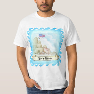 Camiseta T-shirt do Castelo de Areia