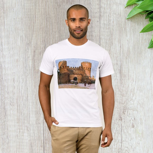 Camiseta T-Shirt do Castelo de Roma (Criador carregado)