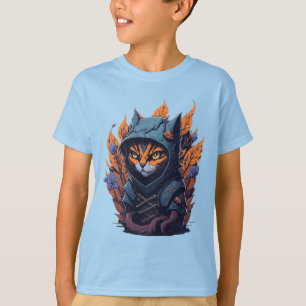 Camiseta T-shirt do Cat Design Kid.