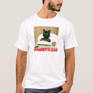 Camiseta T-shirt do CAT dos ESPAGUETES
