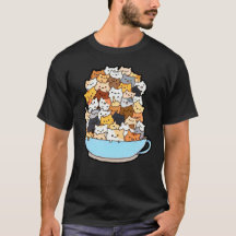 T-Shirt do Cat Sketch