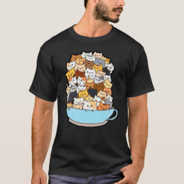Camiseta T-Shirt do Cat Sketch