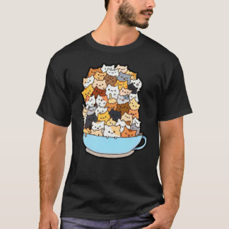 Camiseta T-Shirt do Cat Sketch