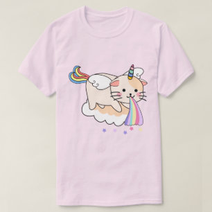 Camiseta T-Shirt do Cat Unicorn