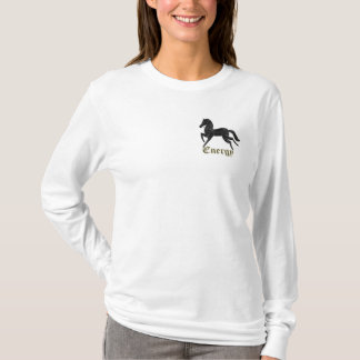 Camiseta T-shirt do cavalo da energia