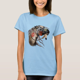 Camiseta T-shirt do cavalo de guerra