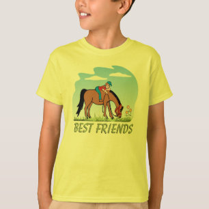 Camiseta T-shirt do cavalo dos melhores amigos