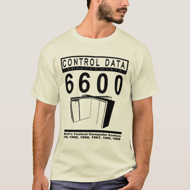 Camiseta T-shirt do CDC 6600 (Frente)