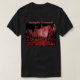Camiseta T-shirt do cemitério das meias-noites (Frente do Design)