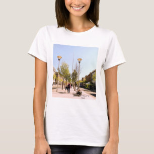 Camiseta t-shirt do centro da cidade de Dublin
