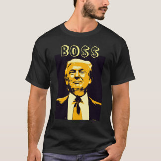 Camiseta T-shirt do chefe de Donald Trump