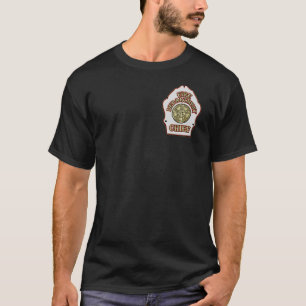 Camiseta T-shirt do chefe do departamento dos bombeiros