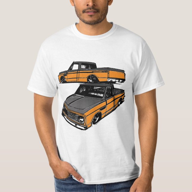 Camiseta t-shirt do chevy c10 (Frente)