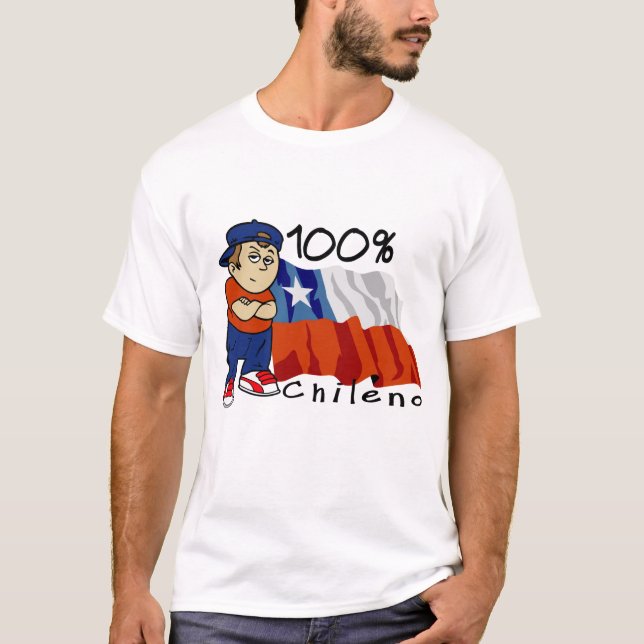 Camiseta T-shirt do Chile (Frente)