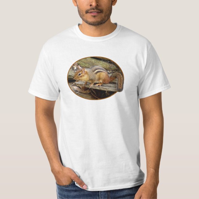 Camiseta T-shirt do Chipmunk oriental (Frente)