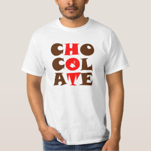 Camiseta T-shirt do chocolate quente