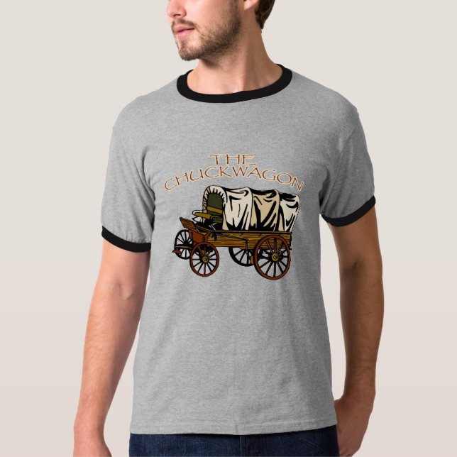 Camiseta t-shirt do chuckwagon (Frente)