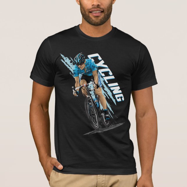 Camiseta T-shirt do ciclismo (Frente)