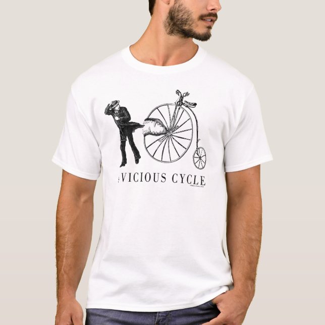 Camiseta t-shirt do ciclo vicioso (Frente)
