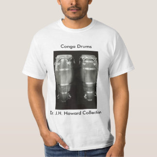 Camiseta T-shirt do cilindro do Conga