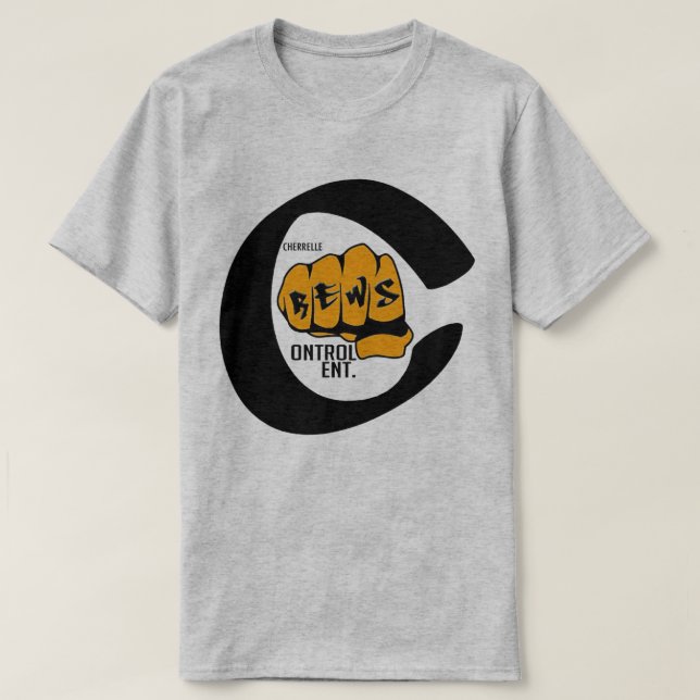 Camiseta T-shirt do cinza do CCC (Frente do Design)