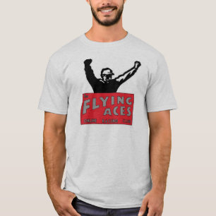 Camiseta T-shirt do cinza dos áss de vôo