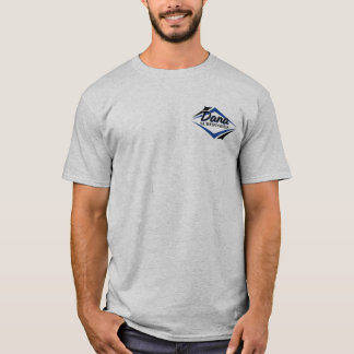 Camiseta T-shirt do cinza dos homens