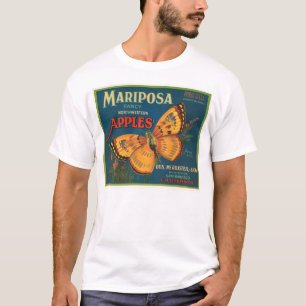 Camiseta T-shirt do clássico de Mariposa