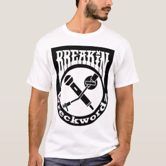 Camiseta T-shirt do clássico de Wreckwordz do arrombamento