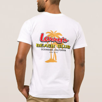 Camiseta T-shirt do clássico do clube da praia de Larry