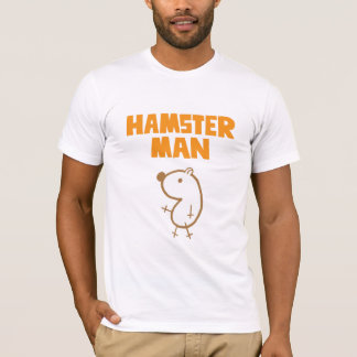 Camiseta T-shirt do clássico do homem do hamster