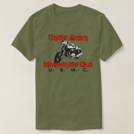 Camiseta T-shirt do clube da motocicleta do tio Sam