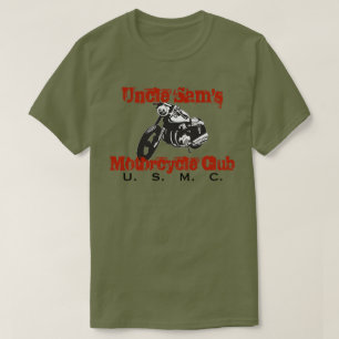 Camiseta T-shirt do clube da motocicleta do tio Sam