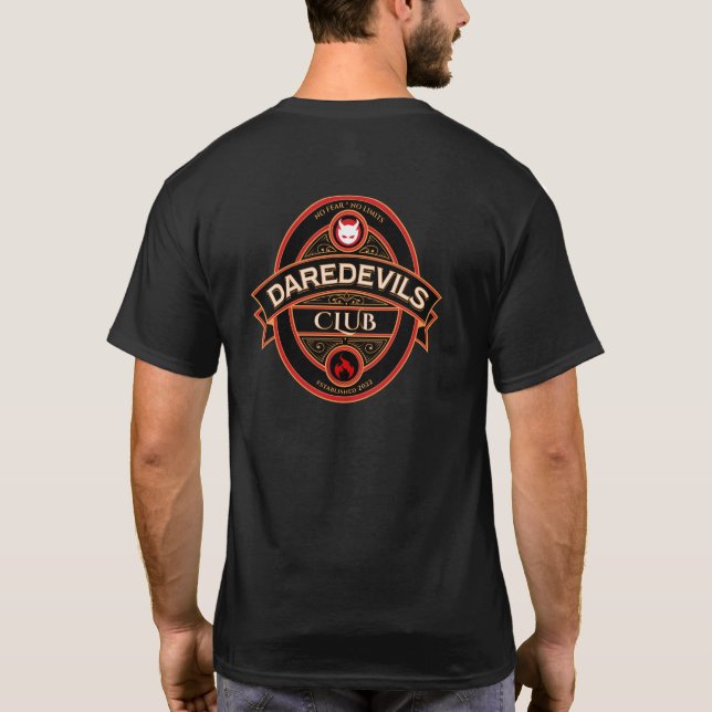 Camiseta T-Shirt do Clube DareDevils Série 4 (Verso)