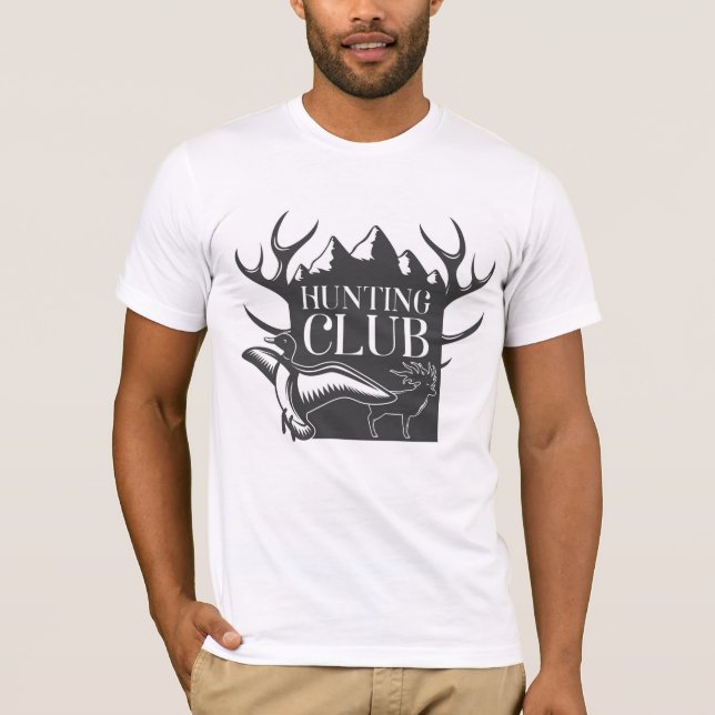 Camiseta T-Shirt do Clube de Caça (Frente)