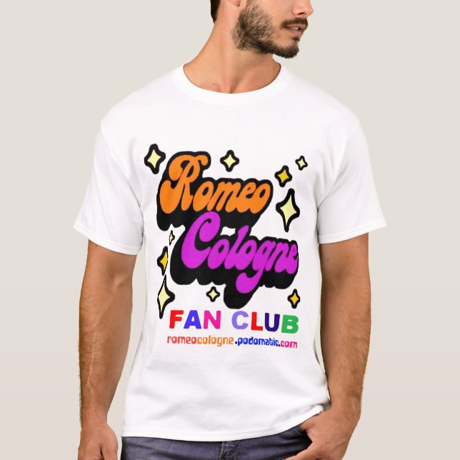 Camiseta T-shirt do clube de fãs (Frente)