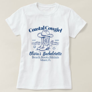 Camiseta T-Shirt do clube de Festa de solteira de Cowgirl C