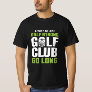 Camiseta T-shirt do clube de golfe forte