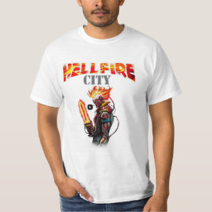Camiseta t-shirt do clube de incêndio