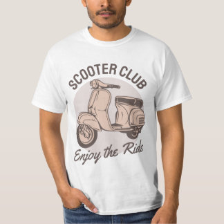 Camiseta T-Shirt do Clube de patinete