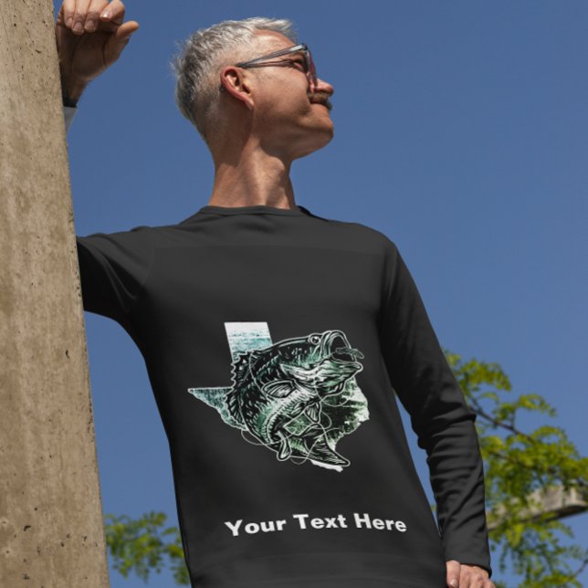 Camiseta T-Shirt do Clube de Pesca Branco Verde (Criador carregado)