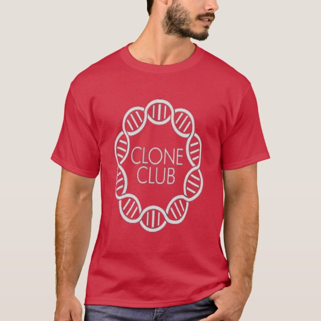 Camiseta T-shirt do clube do clone (Frente)