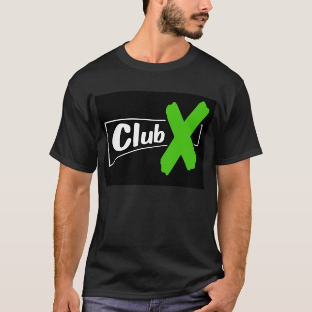 Camiseta T-shirt do clube X - 001 (Frente)