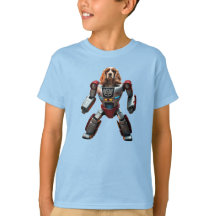 T-Shirt do Cocker Spaniel Robot Kid
